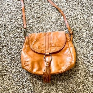 Gorgeous Boho LEATHER Lucky Brand Purse!